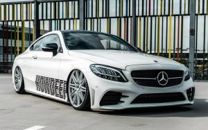 Mercedes-AMG C63 Coupe on Vossen Wheels (CV10) 2019 года